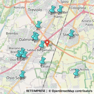 Mappa Via Torquato Tasso, 24044 Dalmine BG, Italia (2.39357)