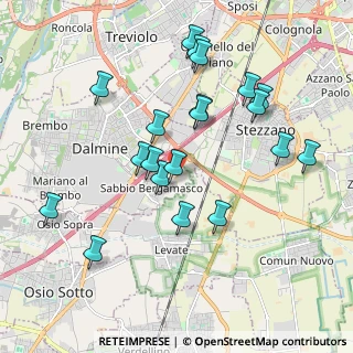 Mappa Via Torquato Tasso, 24044 Dalmine BG, Italia (1.9285)