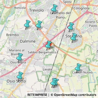 Mappa Via Torquato Tasso, 24044 Dalmine BG, Italia (2.64909)