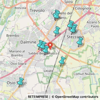 Mappa Via Torquato Tasso, 24044 Dalmine BG, Italia (1.99)