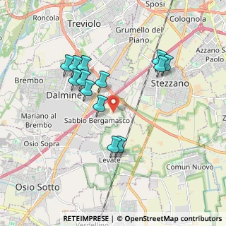 Mappa Via Torquato Tasso, 24044 Dalmine BG, Italia (1.71154)