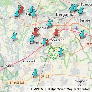 Mappa Via Torquato Tasso, 24044 Dalmine BG, Italia (5.2775)