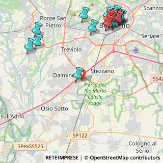 Mappa Via Torquato Tasso, 24044 Dalmine BG, Italia (6.124)