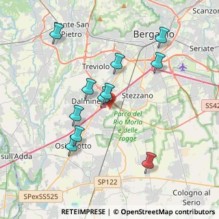 Mappa Via Torquato Tasso, 24044 Dalmine BG, Italia (3.74091)