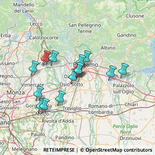 Mappa Via Torquato Tasso, 24044 Dalmine BG, Italia (12.73643)