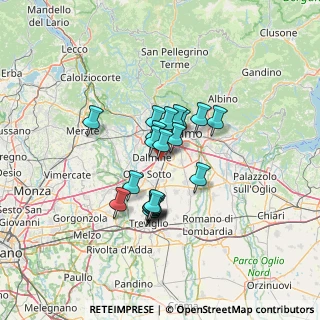 Mappa Via Torquato Tasso, 24044 Dalmine BG, Italia (9.3485)