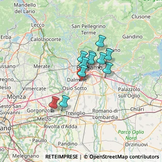 Mappa Via Torquato Tasso, 24044 Dalmine BG, Italia (9.27636)