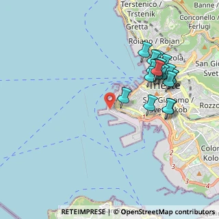 Mappa P. Franco Nuovo, 34123 Trieste TS, Italia (2.045)
