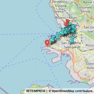 Mappa P. Franco Nuovo, 34123 Trieste TS, Italia (1.803)