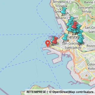 Mappa P. Franco Nuovo, 34123 Trieste TS, Italia (2.3525)