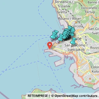 Mappa P. Franco Nuovo, 34123 Trieste TS, Italia (1.542)