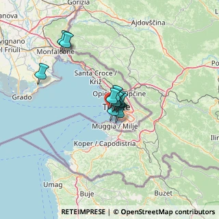 Mappa P. Franco Nuovo, 34123 Trieste TS, Italia (7.86091)