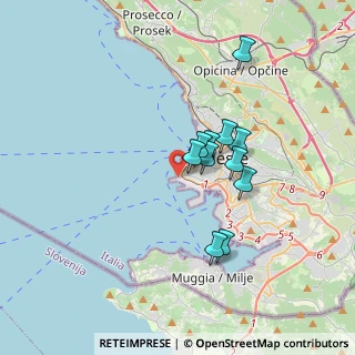 Mappa P. Franco Nuovo, 34123 Trieste TS, Italia (2.72)