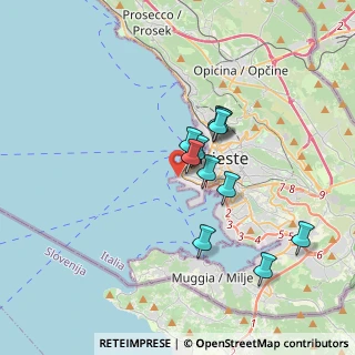 Mappa P. Franco Nuovo, 34123 Trieste TS, Italia (2.80727)