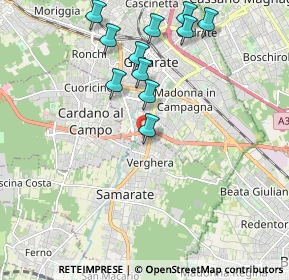 Mappa Via Mottarone, 21017 Samarate VA, Italia (2.04636)