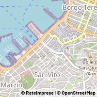 Mapa Trieste