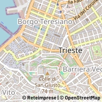 Mapa Trieste