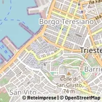 Mapa Trieste