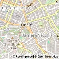 Mapa Trieste