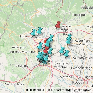 Mappa S.S, 36031 Dueville VI, Italia (10.5215)