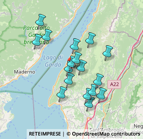 Mappa CAP, 37010 San Zeno di Montagna VR, Italia (6.06882)