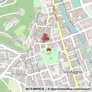 Mappa Via Garibaldi, 16, 36078 Valdagno, Vicenza (Veneto)