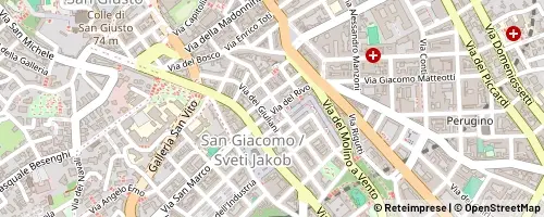 Mappa Trieste