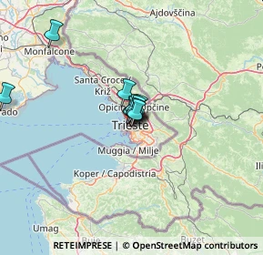 Mappa Via del Rivo, 34137 Trieste TS, Italia (11.95667)