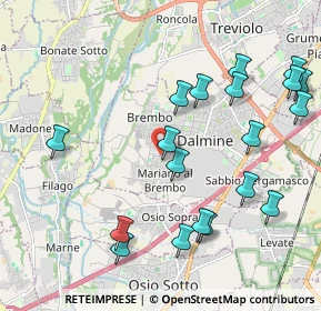 Mappa Via Pascolo, 24044 Dalmine BG, Italia (2.30789)