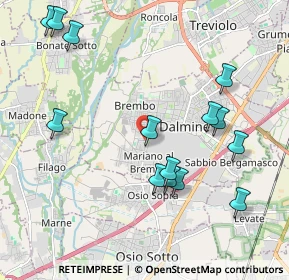 Mappa Via Pascolo, 24044 Dalmine BG, Italia (2.21)