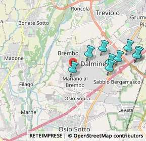 Mappa Via Pascolo, 24044 Dalmine BG, Italia (2.52)