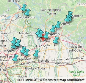 Mappa Via Sardegna, 24044 Dalmine BG, Italia (16.7955)
