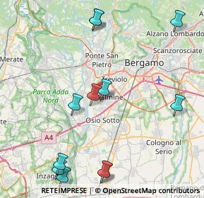 Mappa Via Pascolo, 24044 Dalmine BG, Italia (10.20417)