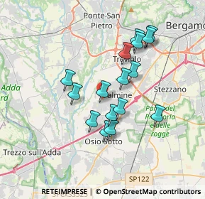 Mappa Via Pascolo, 24044 Dalmine BG, Italia (3.04188)