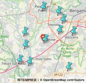 Mappa Via Pascolo, 24044 Dalmine BG, Italia (4.50091)
