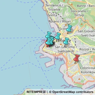 Mappa Via Giovanni e Demetrio Economo, 34123 Trieste TS, Italia (0.78917)