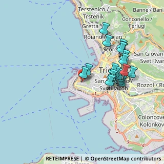 Mappa Via Giovanni e Demetrio Economo, 34123 Trieste TS, Italia (1.7805)