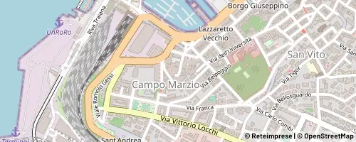 Mappa Trieste