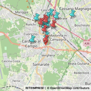 Mappa Via Casati, 21013 Gallarate VA, Italia (1.77625)