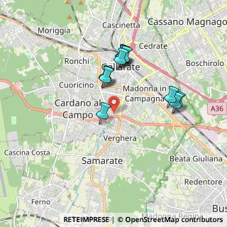 Mappa Via Casati, 21013 Gallarate VA, Italia (1.57417)