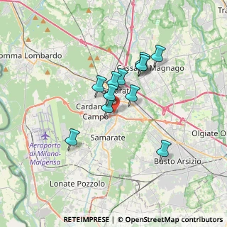 Mappa Via Casati, 21013 Gallarate VA, Italia (2.66917)