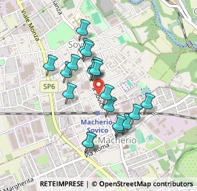 Mappa Via Umberto I, 20845 Sovico MB, Italia (0.3655)