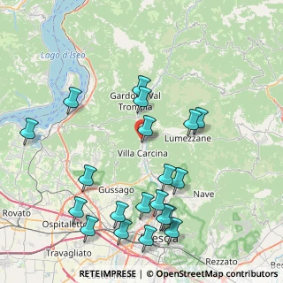 Mappa Via Fratelli Tolotti, 25069 Villa Carcina BS, Italia (9.329)