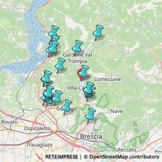 Mappa Via Fratelli Tolotti, 25069 Villa Carcina BS, Italia (7.226)