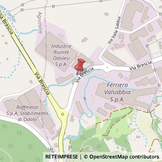 Mappa Via Brescia, 30, 25076 Odolo, Brescia (Lombardia)