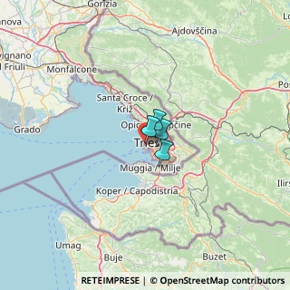 Mappa Via di Campo Marzio, 34123 Trieste TS, Italia (43.17133)