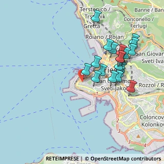 Mappa Via Guido Reni, 34123 Trieste TS, Italia (1.9015)