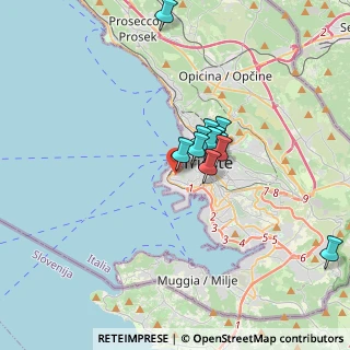 Mappa Via di Campo Marzio, 34123 Trieste TS, Italia (2.53583)