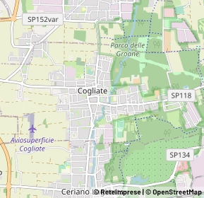 Mappa 20815 Cogliate MB, Italia (0.776)