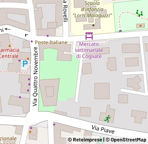 Mappa 20815 Cogliate MB, Italia (0.1)